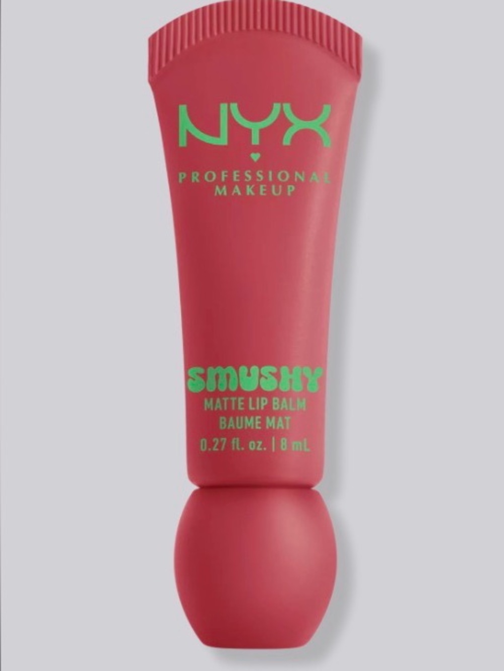 NYX Smushy Matte Lip Balm — Coral Pink